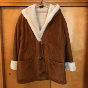 Leather suede like jacket size L